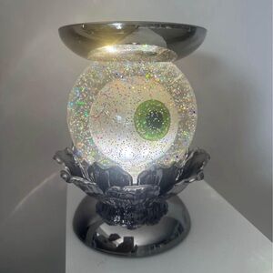 Bath and Body Works Halloween Candle Holder- Light up, rotating eyeball